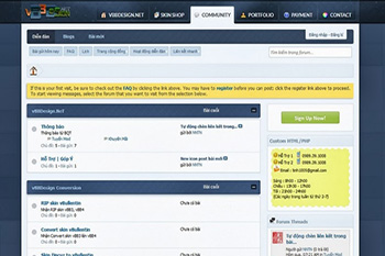 Skin Xenforo cho vBB - Xenforo skin for vBullentin - Skin Xenfocus.com