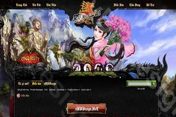 Skin forum game online - Skin forum web game Cửu Long