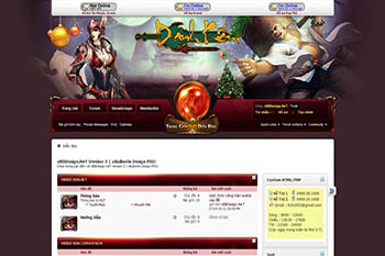 Skin forum game Kiếm Thế - Skin forum game Danh Kiếm