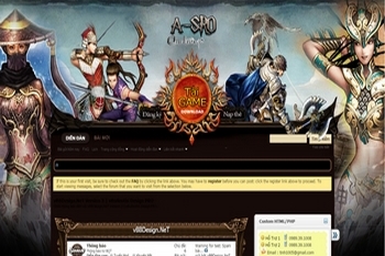 Skin forum vbb game SilkRoad - Skin diễn đàn game Con đường tơ lụa