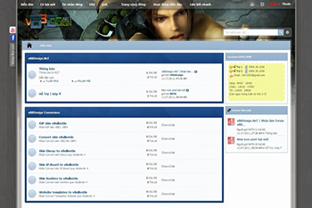 Skin IPBoard cho vBullentin - Skin forum games pspXclusive
